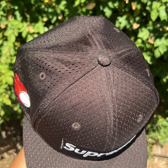 Supreme New Era Mesh Box Logo Cap Fitted 7 3/8. - Picture 6 of 17